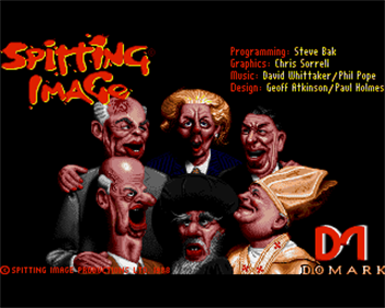 Spitting Image: The Computer Game - Screenshot - Game Title Image