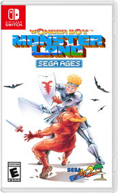 SEGA AGES Wonder Boy: Monster Land - Box - Front - Reconstructed