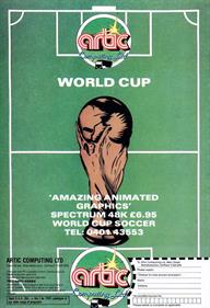 World Cup Football - Advertisement Flyer - Front Image