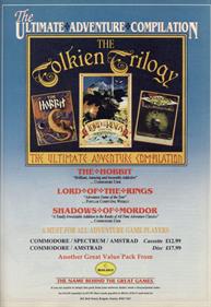 The Tolkien Trilogy - Advertisement Flyer - Front Image