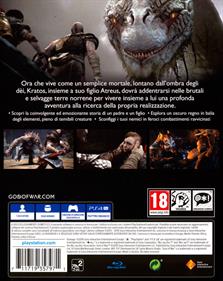 God of War - Box - Back Image