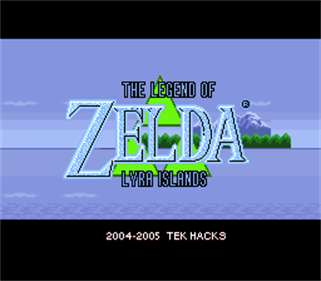 The Legend of Zelda: Lyra Islands - Screenshot - Game Title Image