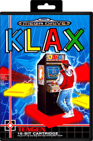 KLAX (Tengen) - Box - Front - Reconstructed Image