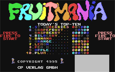 Fruitmania - Screenshot - Game Title Image