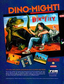 DinoCity - Advertisement Flyer - Front Image