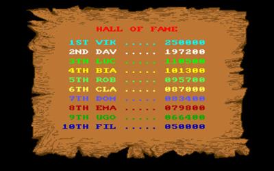 Sturmtruppen: The Videogame - Screenshot - High Scores Image