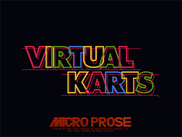 Virtual Karts - Screenshot - Game Title Image