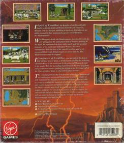 Vengeance of Excalibur - Box - Back Image