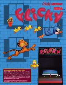 Flicky - Advertisement Flyer - Front Image