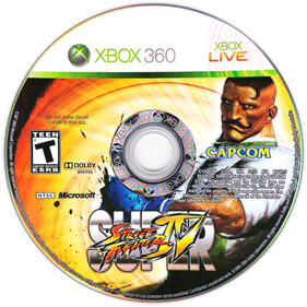 Super Street Fighter IV - Disc Image