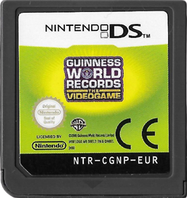 Guinness World Records: The Videogame - Cart - Front Image