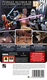 Star Wars: The Clone Wars: Republic Heroes - Box - Back Image