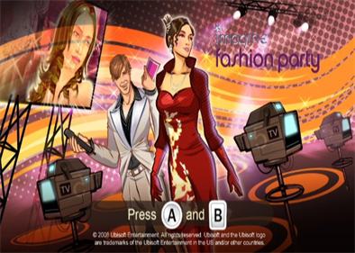 Imagine: Fashion Party - Screenshot - Game Title Image