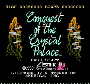 Conquest of the Crystal Palace - Screenshot - Game Title Image