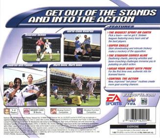 FIFA 2001: Major League Soccer - Box - Back Image