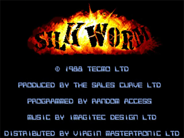Silkworm - Screenshot - Game Title Image