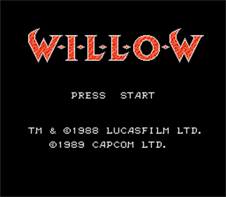 Willow - Screenshot - Game Title Image