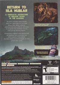 Jurassic Park: The Game - Box - Back Image