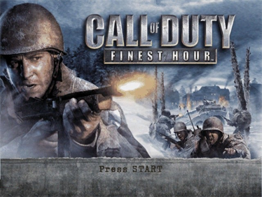 Call of Duty: Finest Hour - Screenshot - Game Title Image