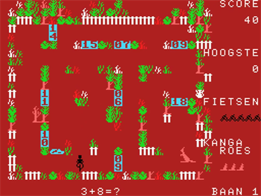 BMX Rekencross - Screenshot - Gameplay Image