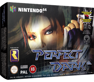 Perfect Dark - Box - 3D Image