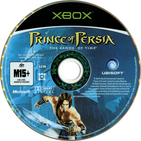 Prince of Persia: The Sands of Time - Disc Image