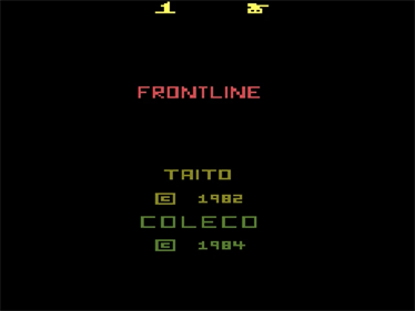 Front Line - Screenshot - Game Title Image