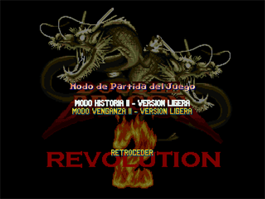 Double Dragon Revolution 2 - Screenshot - Game Title Image