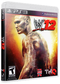 WWE '12 - Box - 3D Image