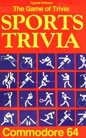 The Game of Trivia: Sports Trivia - Box - Front - Reconstructed Image