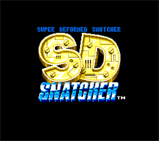 SD Snatcher - Screenshot - Game Title Image