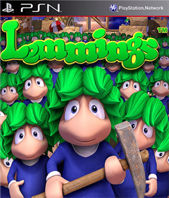 Lemmings - Fanart - Box - Front Image