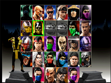 Mortal Kombat Trilogy - Screenshot - Game Select Image