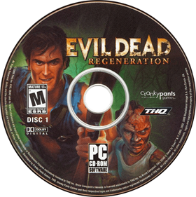 Evil Dead: Regeneration - Disc Image