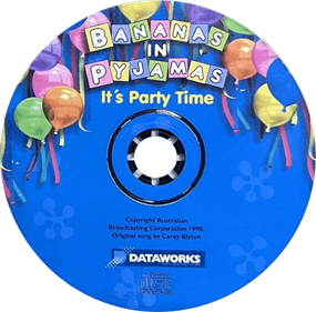 Bananas in Pyjamas: It's Party Time - Disc Image