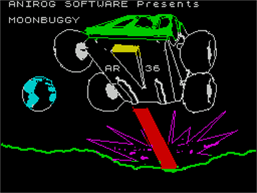 Moon Buggy (Anirog Software) - Screenshot - Game Title Image