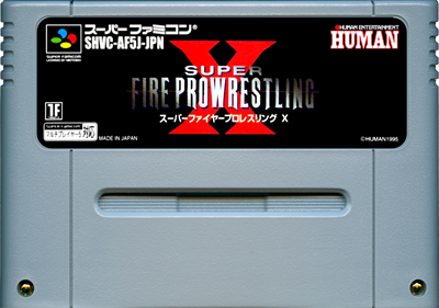 Super Fire Pro Wrestling X - Cart - Front Image