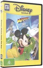 Disney's Mickey Saves the Day: 3D Adventure - Box - 3D Image