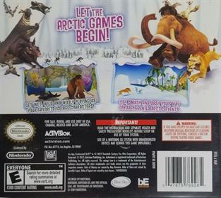 Ice Age: Continental Drift: Arctic Games - Box - Back Image