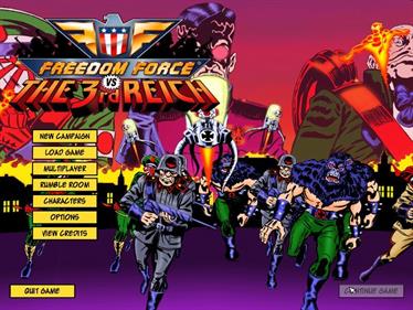 Freedom Force vs The 3rd Reich - Screenshot - Game Title Image