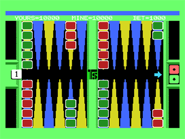 Backgammon (Sony) - Screenshot - Gameplay Image