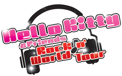 Hello Kitty & Friends: Rock n' World Tour - Clear Logo Image