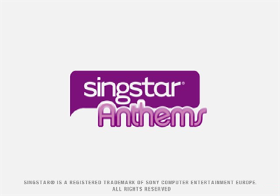 SingStar: Anthems - Screenshot - Game Title Image