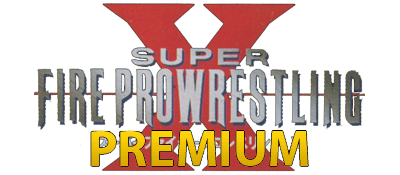 Super Fire Pro Wrestling X Premium - Clear Logo Image