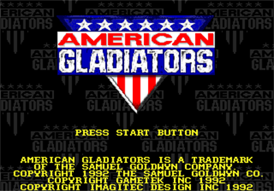 American Gladiators - Screenshot - Game Title Image