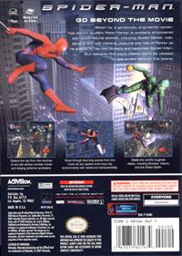 Spider-Man - Box - Back Image