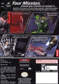 Mission: Impossible: Operation Surma - Box - Back Image