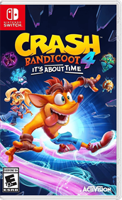 Crash Bandicoot 4: It's About Time - Box - Front - Reconstructed Image