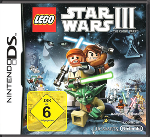 LEGO Star Wars III: The Clone Wars - Box - Front - Reconstructed Image