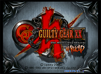 Guilty Gear XX #Reload - Screenshot - Game Title Image